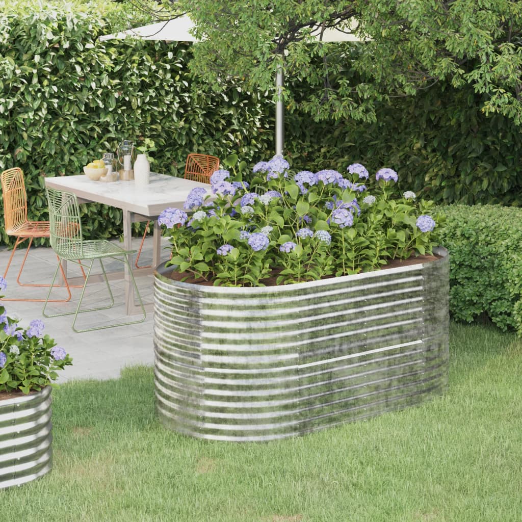 Garden Raised Bed Galvanised Steel