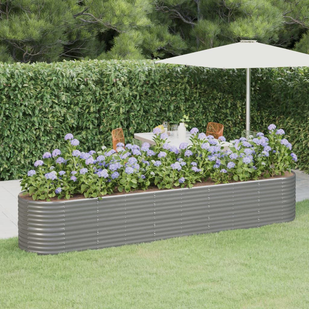 Garden Raised Bed Galvanised Steel