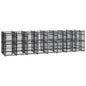 Outdoor Dog Kennel Steel 1.84 M²