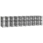Outdoor Dog Kennel Steel 1.84 M²