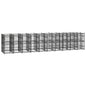 Outdoor Dog Kennel Steel 1.84 M²