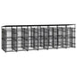 Outdoor Dog Kennel Steel 1.84 M²