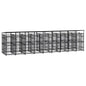 Outdoor Dog Kennel Steel 1.84 M²