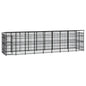 Outdoor Dog Kennel Steel 3.69 M²