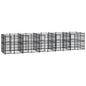 Outdoor Dog Kennel Steel 11.06 M²