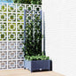 Garden Planter With Trellis Pp