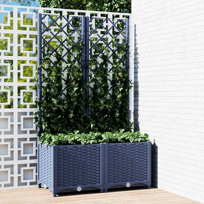 Garden Planter With Trellis Pp
