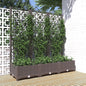 Garden Planter With Trellis Pp