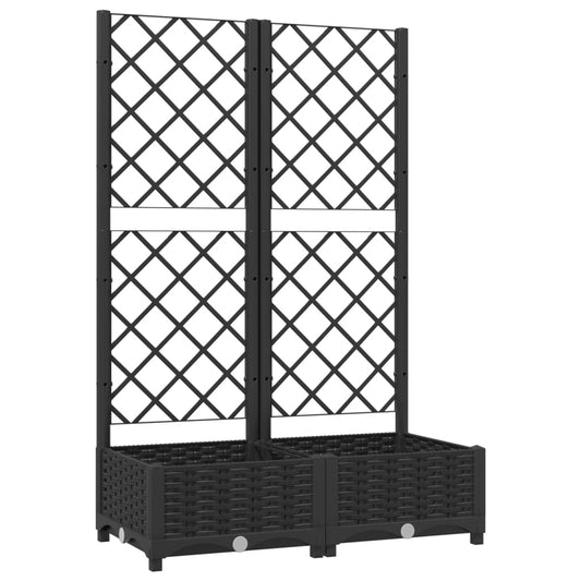 Garden Planter With Trellis Pp