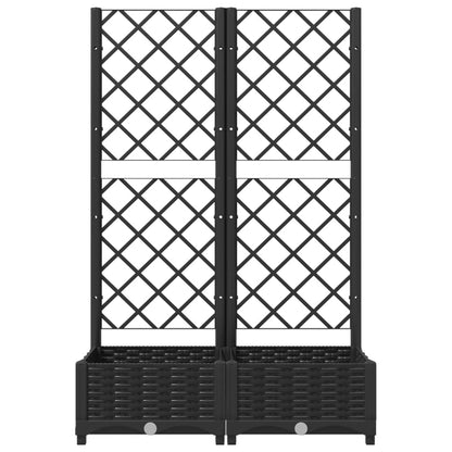 Garden Planter With Trellis Pp