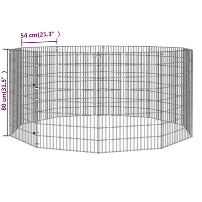 Free Range Animal Enclosure Galvanised Iron