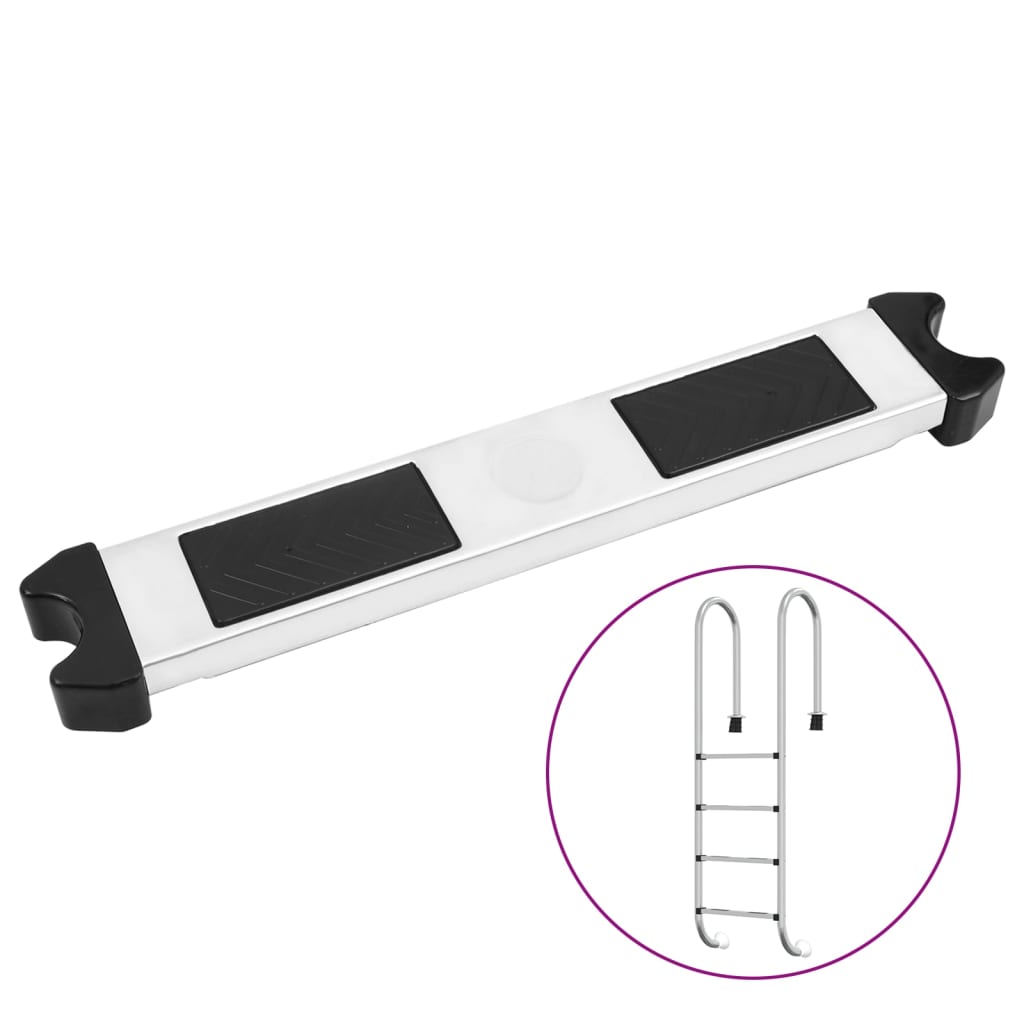 Pool Ladder Step 50X9X3.5 Cm 304 Stainless Steel