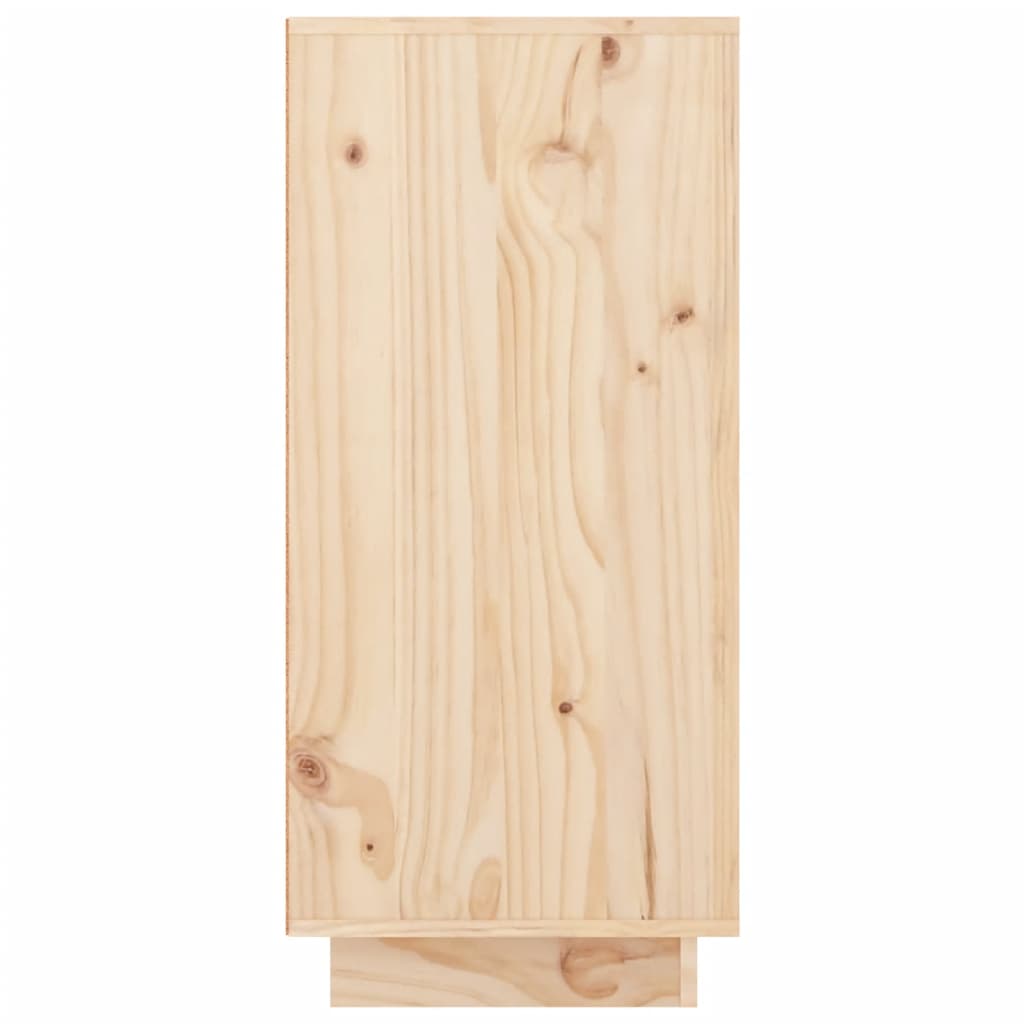 Sideboard 111X34X75 Cm Solid Wood Pine