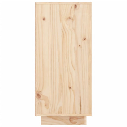 Sideboard 111X34X75 Cm Solid Wood Pine