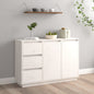 Sideboard 111X34X75 Cm Solid Wood Pine