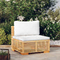 Garden Coffee 69.5X69.5X31 Cm Solid Wood Teak