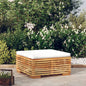 Garden Coffee 69.5X69.5X31 Cm Solid Wood Teak