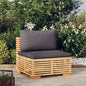 Garden Coffee 69.5X69.5X31 Cm Solid Wood Teak