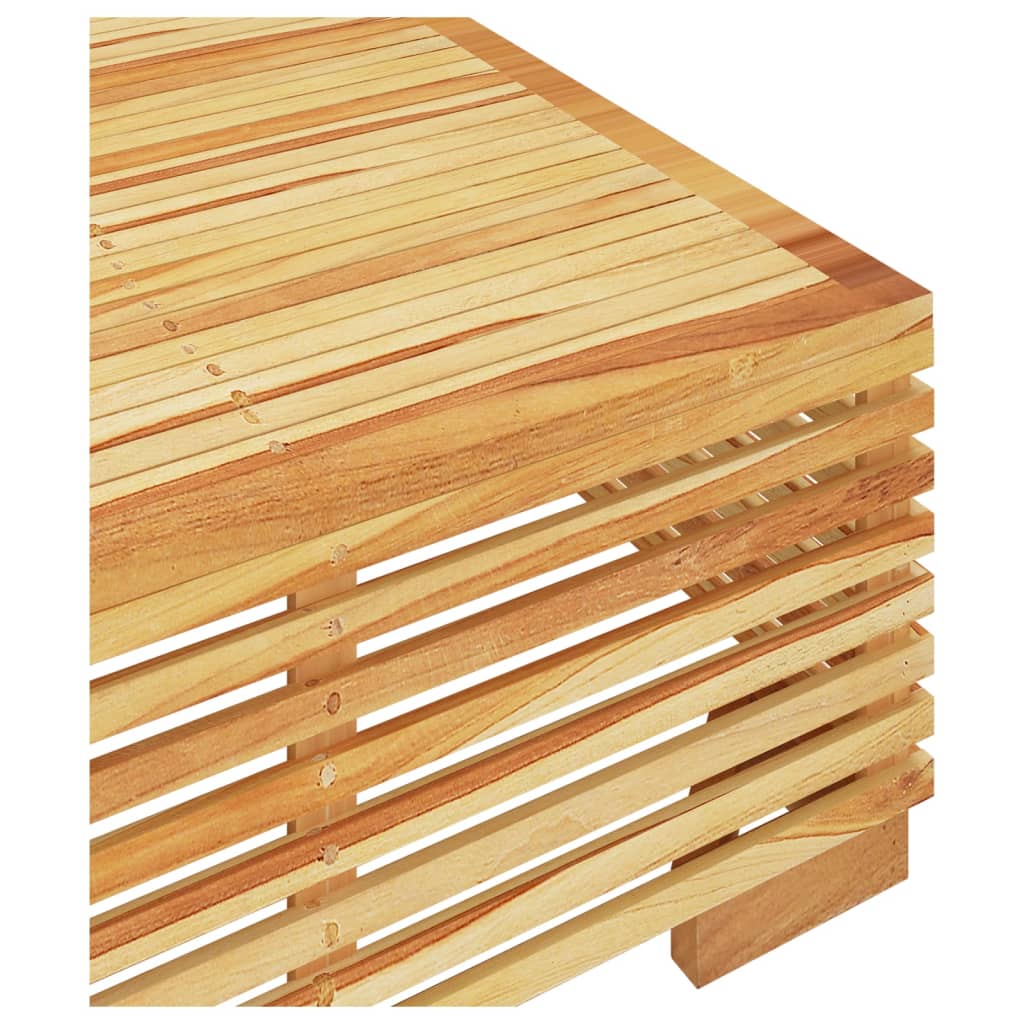 Garden Coffee 69.5X69.5X31 Cm Solid Wood Teak