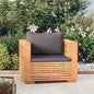 Garden Coffee 69.5X69.5X31 Cm Solid Wood Teak