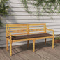 Batavia Bench With Cushion Solid Teak Wood