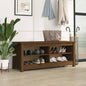 Shoe Bench 70X38X45.5 Cm Solid Wood Pine