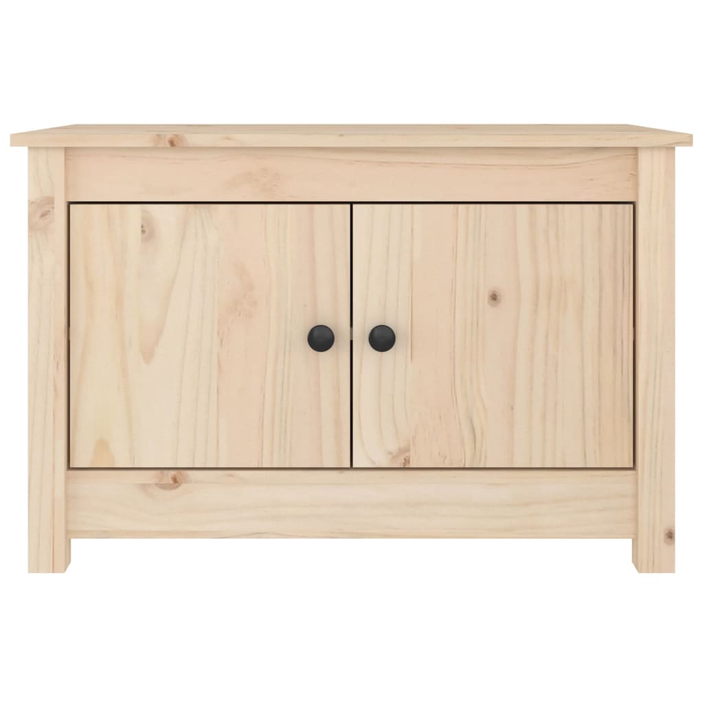 Shoe Cabinet 70X38X45.5 Cm Solid Wood Pine