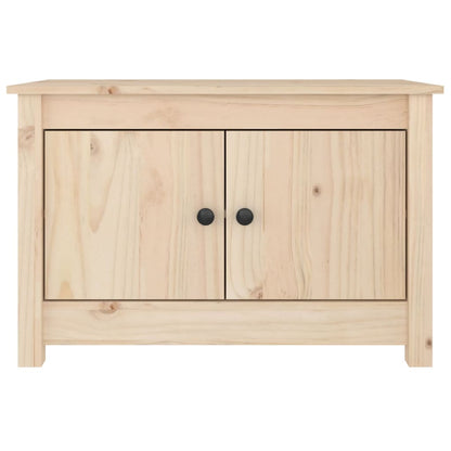 Shoe Cabinet 70X38X45.5 Cm Solid Wood Pine