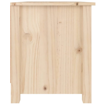 Shoe Cabinet 70X38X45.5 Cm Solid Wood Pine