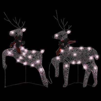 Christmas Reindeers 2 Pcs 40 Leds