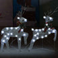 Christmas Reindeers 2 Pcs 40 Leds