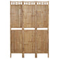 3-Panel Room Divider Bamboo