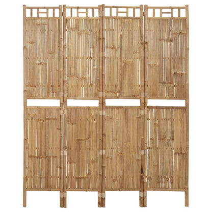 3-Panel Room Divider Bamboo
