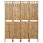 3-Panel Room Divider Bamboo