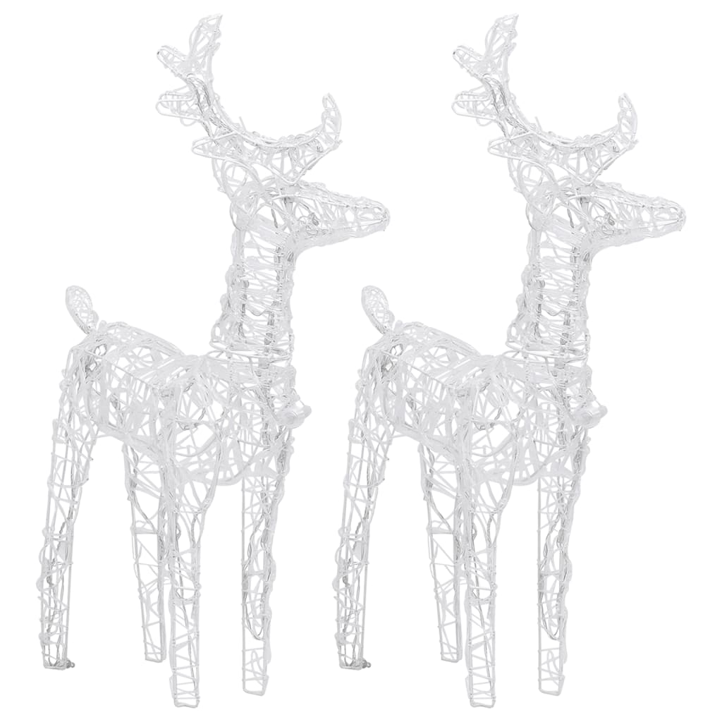 Reindeers & Sleigh Christmas Decoration 240 Leds Acrylic