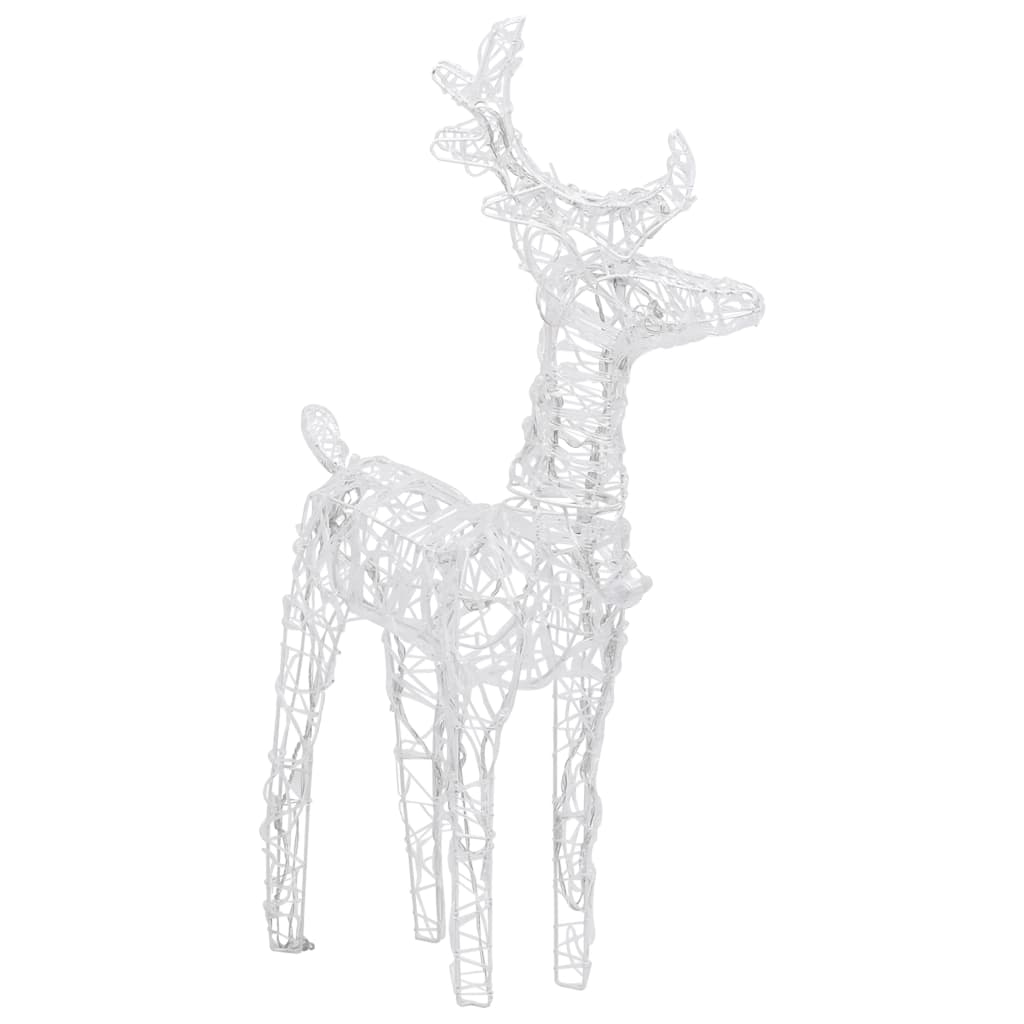 Reindeers & Sleigh Christmas Decoration 240 Leds Acrylic