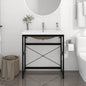 Bathroom Washbasin Frame With Built-In Basin Iron