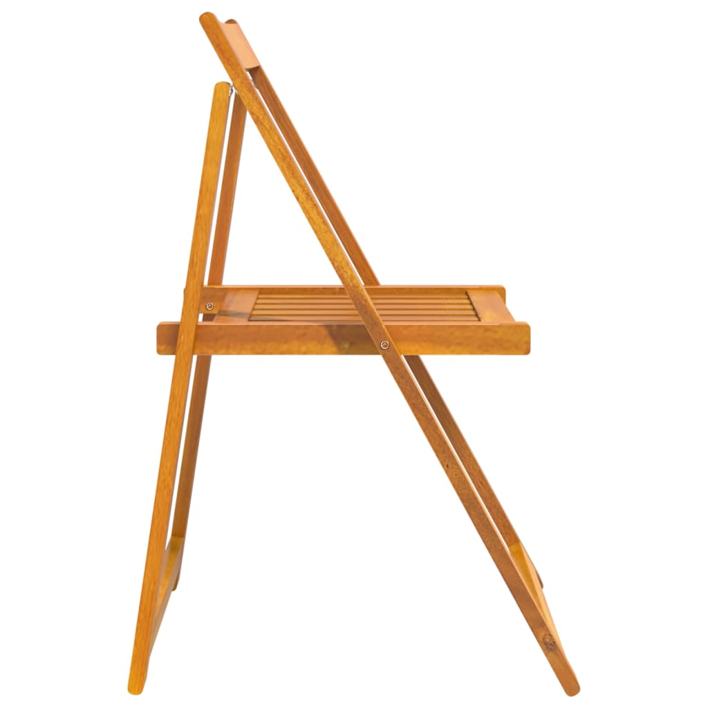 Folding Garden Chairs 6 Pcs Solid Wood Acacia