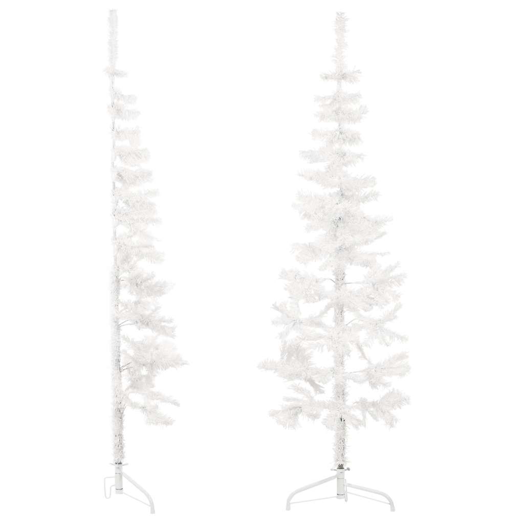 Slim Artificial Half Christmas Tree With Stand