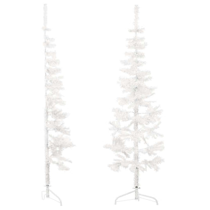 Slim Artificial Half Christmas Tree With Stand