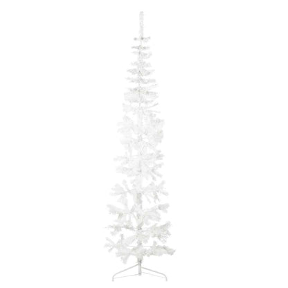 Slim Artificial Half Christmas Tree With Stand