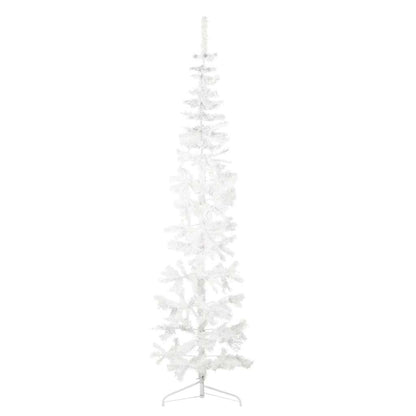 Slim Artificial Half Christmas Tree With Stand