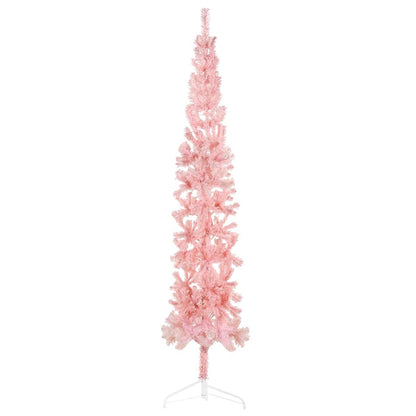 Slim Artificial Half Christmas Tree With Stand