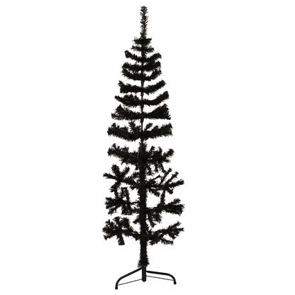 Slim Artificial Half Christmas Tree With Stand