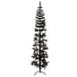 Slim Artificial Half Christmas Tree With Stand