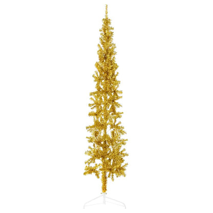 Slim Artificial Half Christmas Tree With Stand