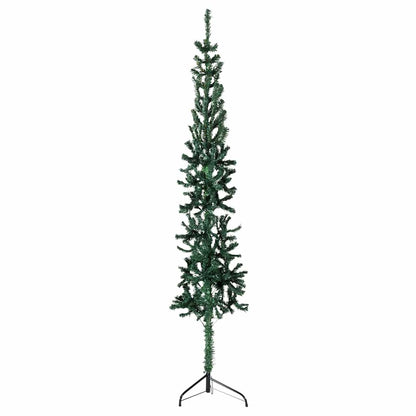 Slim Artificial Half Christmas Tree With Stand