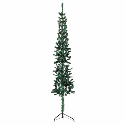 Slim Artificial Half Christmas Tree With Stand
