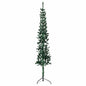 Slim Artificial Half Christmas Tree With Stand
