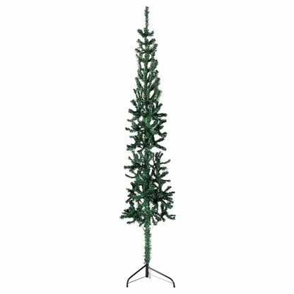 Slim Artificial Half Christmas Tree With Stand